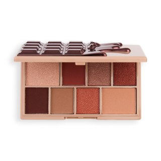 Makeup Revolution I Heart Revolution Mini Chocolate Eyeshadow Palette mini paletka cieni do powiek Hazelnut Cream 10.2g