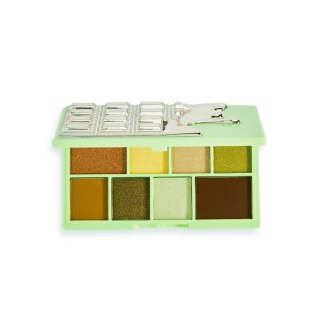 Makeup Revolution I Heart Revolution Mini Chocolate Eyeshadow Palette mini paletka cieni do powiek Pistachio Cream 10.2g