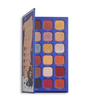 Makeup Revolution I Heart Revolution The Naughty List Eyeshadow Palette paletka cieni do powiek 18g