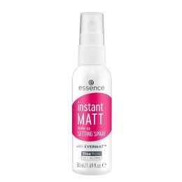 Essence Instant Matt Make-Up Setting matujący spray utrwalający makijaż 50ml