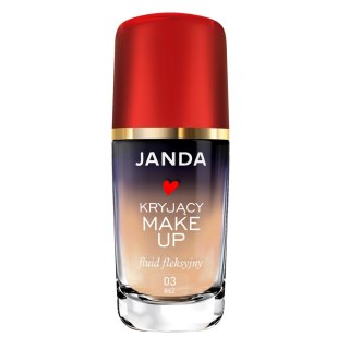 Janda Kryjący Make Up fluid fleksyjny 03 Beż 30ml