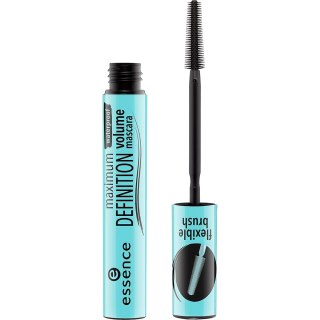 Essence Maximum Definition Waterproof Volume Mascara wodoodporny tusz do rzęs Black 8ml