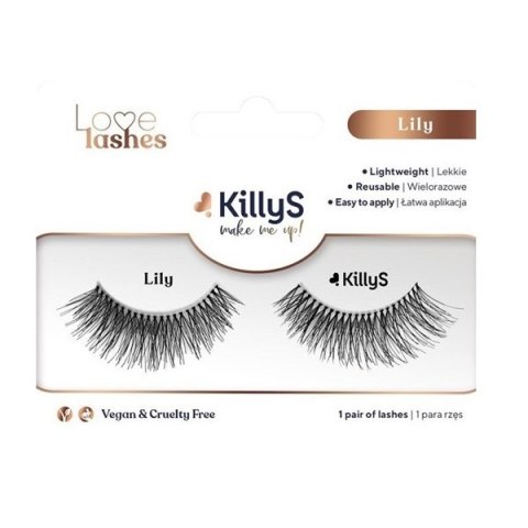 KillyS Make Me Up! Love Lashes sztuczne rzęsy na pasku Lily