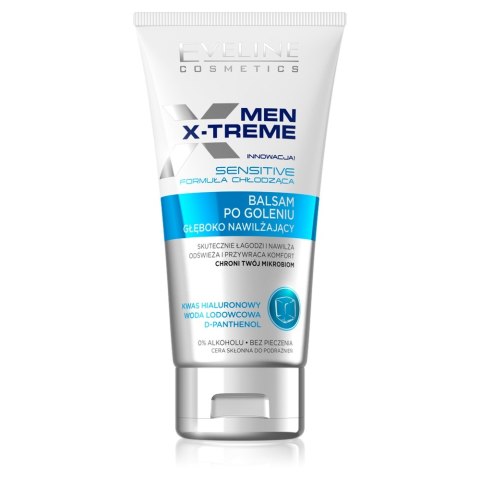 Men X-Treme Sensitive głęboko nawilżający balsam po goleniu 150ml Eveline Cosmetics