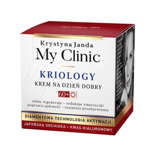 Janda My Clinic Kriology krem na dzień dobry 60+ Japońska Orchidea & Kwas Hialuronowy 50ml