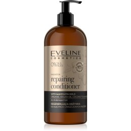 Eveline Cosmetics Organic Gold regenerująca odżywka do włosów suchych i zniszczonych 500ml