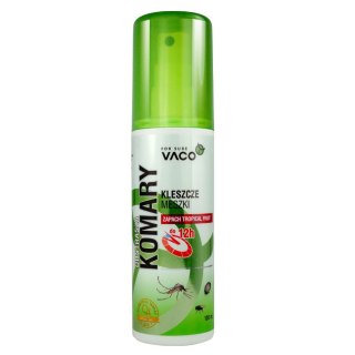 Vaco Płyn odstraszający komary kleszcze i meszki Tropical Fruit 100ml