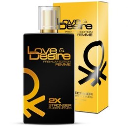 Love & Desire Premium Edition Femme 2x Stronger Pheromones feromony dla kobiet spray 100ml