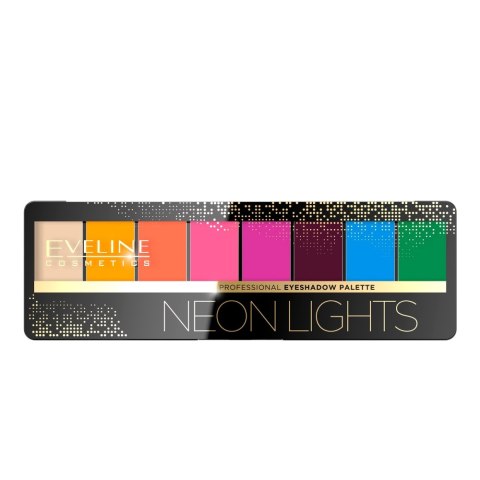 Professional Eyeshadow Palette paleta cieni do powiek 06 Neon Lights 8g Eveline Cosmetics