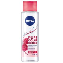 Pure Color Micellar łagodny szampon micelarny do włosów farbowanych 400ml Nivea