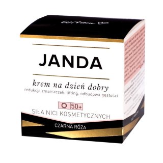 Janda Siła Nici Kosmetycznych krem na dzień dobry 50+ Czarna Róża 50ml