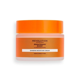 Revolution Skincare Brightening Boost Ginseng Moisture Cream rozjaśniający krem nawilżający do twarzy 50ml