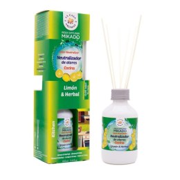 Special Kitchen Odor Neutralizer Reed Diffuser patyczki zapachowe Cytryna i Zioła 100ml La Casa de los Aromas