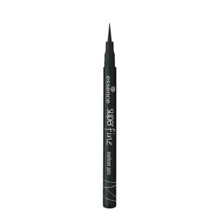 Essence Superfine Eyeliner Pen super cienki liner we flamastrze 01 Deep Black 1ml