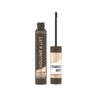 Catrice Volume & Lift Brown Mascara Waterproof wodoodporny pogrubiający i podnoszący tusz do brwi 030 Medium Brown 5ml