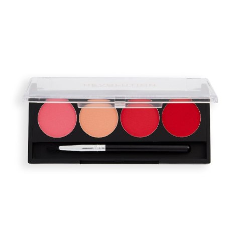 Water Activated Graphic Liner Palettes paleta eyelinerów z pędzelkiem Pretty Pink 5.4g Makeup Revolution