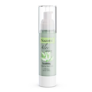 Nacomi Aloe Cream aloesowy krem-żel do twarzy wszystkie rodzaje skóry 50ml