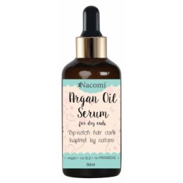 Argan Oil Serum serum do końcówek z olejem arganowym z pipetą 50ml Nacomi