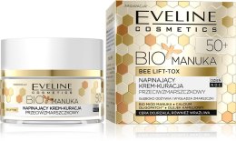 Eveline Cosmetics Bio Manuka 50+ napinający krem-kuracja przeciwzmarszczkowy na dzień i na noc 50ml