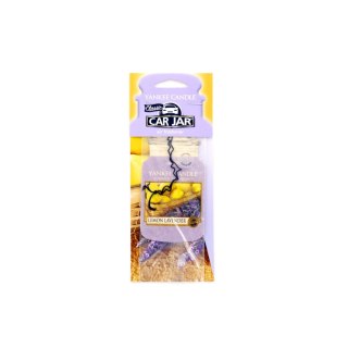 Yankee Candle Car Jar zapach samochodowy Lemon Lavender 1sztuka