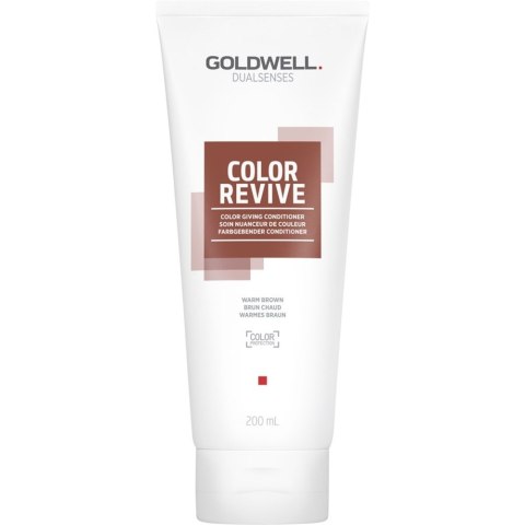 Goldwell Dualsenses Color Revive odżywka koloryzująca do włosów Warm Brown 200ml Goldwell Dualsenses Color Revive odżywka koloryzująca do włosów Warm Brown 200ml