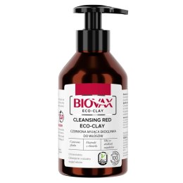 BIOVAX Ekoglinka czerwona myjąca ekoglinka do włosów 200ml