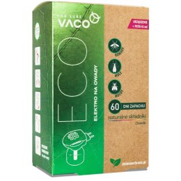 Vaco Elektro + płyn uzupełniający na owady z olejkami eterycznymi Citronella 1szt