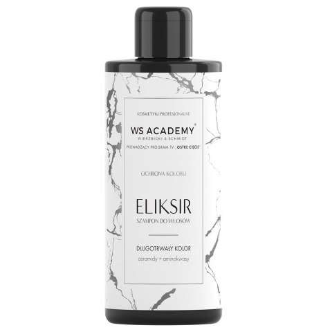 Eliksir szampon do włosów Długotrwały Kolor 250ml WS Academy