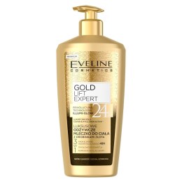 Eveline Cosmetics Gold Lift Expert 24k Gold luksusowe odżywcze mleczko do ciała z drobinkami złota 350ml