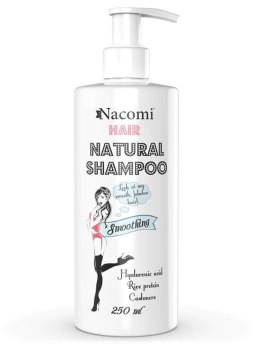 Hair Natural Shampoo Smoothing wygładzająco-nawilżający szampon do włosów 250ml Nacomi