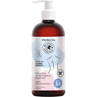 Perfecta Me & My Clean Beauty naturalny żel do higieny intymnej z kwasem hialuronowym 400ml