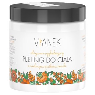 VIANEK Odżywczo-wygładzający peeling do ciała z mielonymi pestkami moreli 150ml