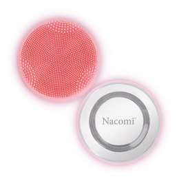 Nacomi Omi Facial Massager & Cleansing Brush 3-in-1 szczoteczka do twarzy Różowa