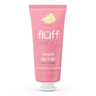 Fluff Superfood Hand Cream antybakteryjny krem do rąk Banan 50ml