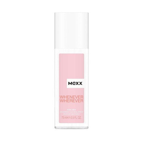 Whenever Wherever For Her dezodorant w naturalnym sprayu 75ml Mexx