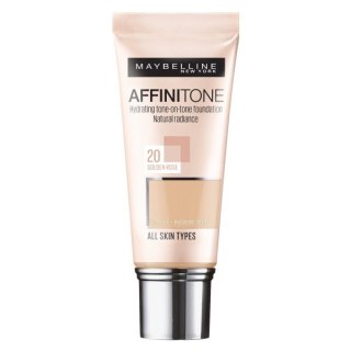 Maybelline Affinitone Foundation nawilżający podkład 20 Golden Rose 30ml