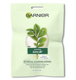 Bio Botanical Cleansing Sponge oczyszczająca gąbka Polishing Konjac Garnier