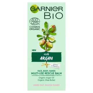 Garnier Bio Rich Argan Face Body Hands Multi-Use Rescue Balm multifunkcyjny krem regenerujący do skóry twarzy ciała i dłoni 50ml