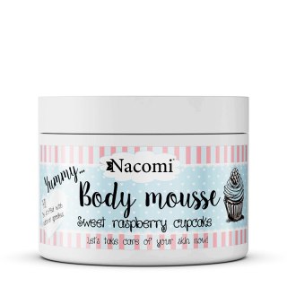 Nacomi Body Mousse mus do ciała Malinowa Babeczka 180ml