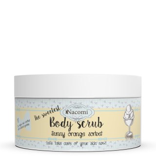 Nacomi Body Scrub cukrowy peeling Pomarańczowy 125g