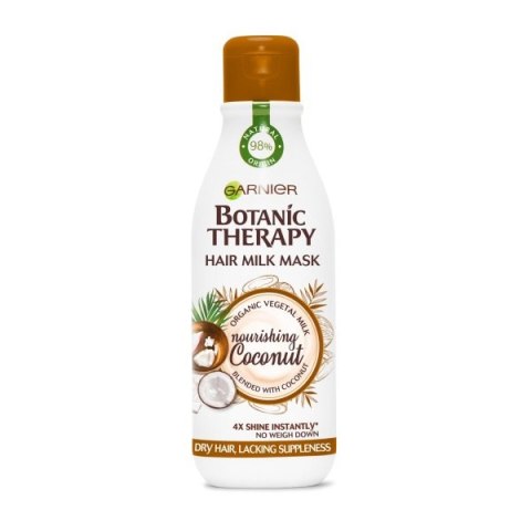 Garnier Botanic Therapy Hair Milk Mask maska do włosów szorstkich i suchych Nourishing Coconut 250ml