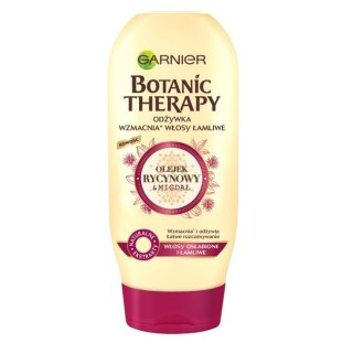 Garnier Botanic Therapy odżywka do włosów osłabionych i łamliwych Olejek Rycynowy i Migdał 200ml