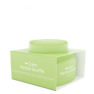 Nacomi Calm Herbal Souffle kremowy suflet wyciszający przeciwtrądzikowy do twarzy 50ml