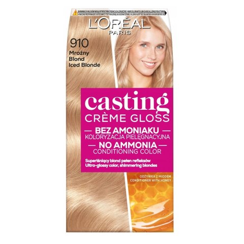 Casting Creme Gloss farba do włosów 910 Mroźny Blond L'Oreal Paris