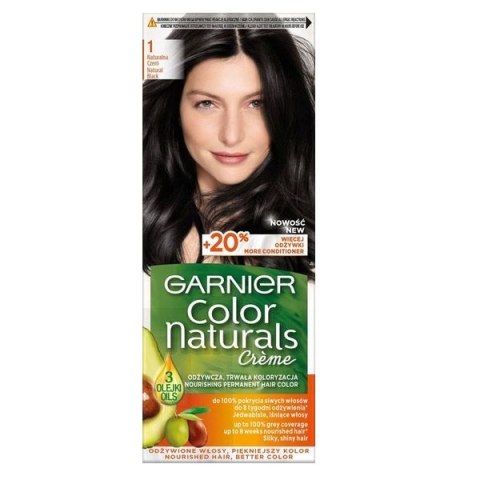 Garnier Color Naturals Creme krem koloryzujący do włosów 1 Czerń