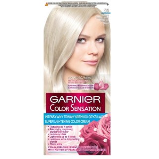 Garnier Color Sensation superrozjaśniający krem koloryzujący S9 Srebrny Popielaty Blond