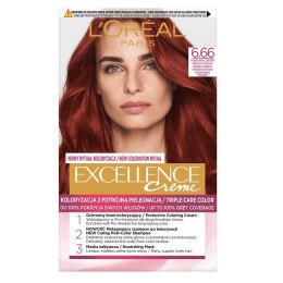 L'Oreal Paris Excellence Creme farba do włosów 6.66 Intensywna Czerwień