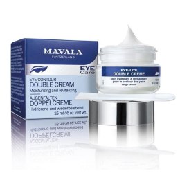 Mavala Eye Contour Double Cream nawilżająco-rewitalizujący krem pod oczy 15ml
