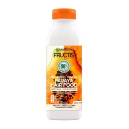 Fructis Papaya Hair Food odżywka regenerująca do włosów zniszczonych 350ml Garnier