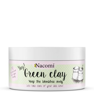 Nacomi Green Clay zielona glinka nawilżająca 65g